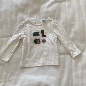 Janie and Jack shirt size 6-12 months